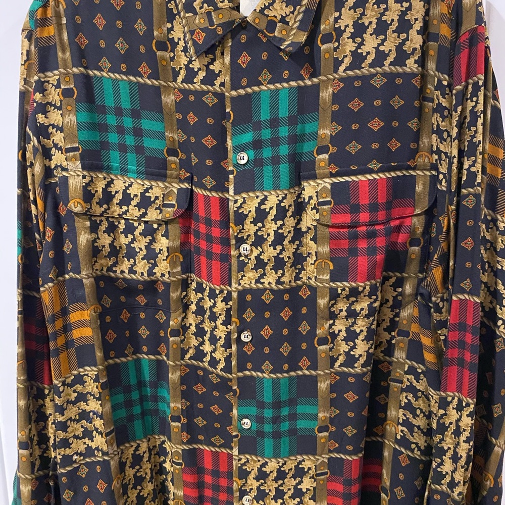 Beautiful equestrian blouse. Large.